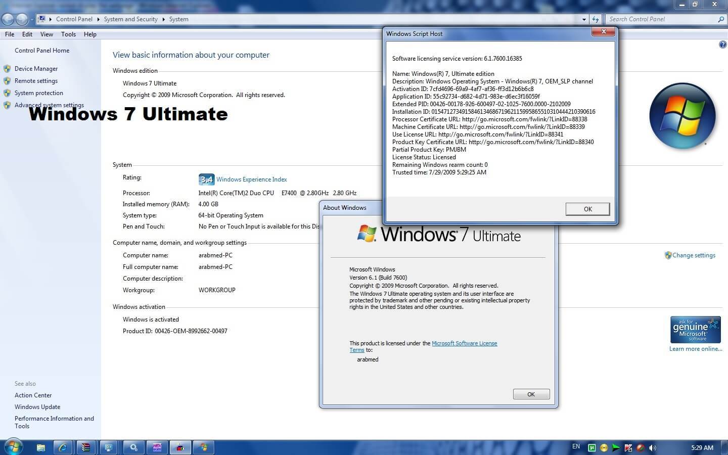 Windows 7 How To Use